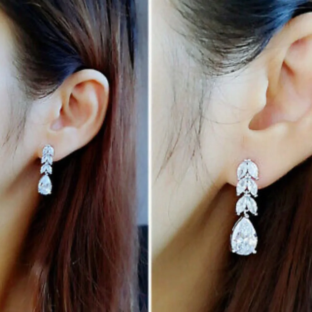 NWT LUXURY sterling silver Earrings - Picture 5 of 5